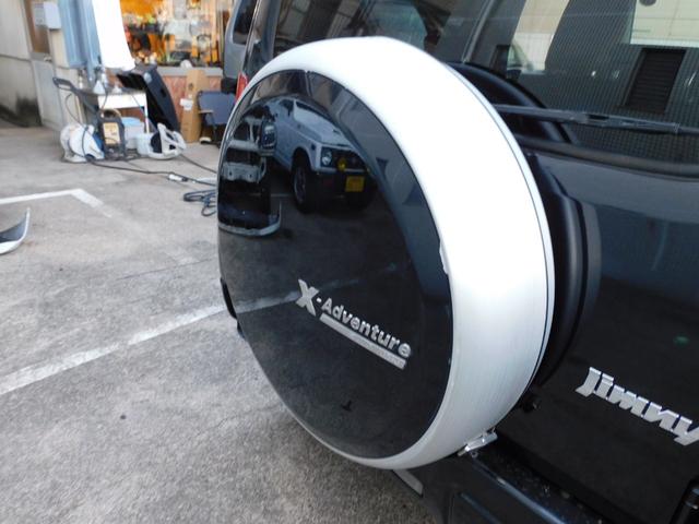 ジムニー クロスアドベンチャー　フロア５速ミッション　インタークーラーターボ　パートタイム４ＷＤ　純正ＥＮＫＥＩ製１６インチアルミホイール　新品トーヨーオープンカントリー１６インチタイヤ　新品部品３インチリフトアップキット（28枚目）