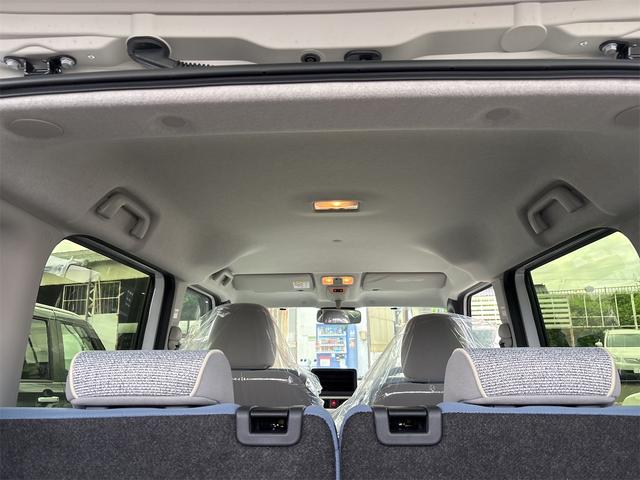 ムーヴキャンバス ストライプスＧ　両側電動スライドドア　クリアランスソナー　レーンアシスト　衝突被害軽減システム　オートライト　ＬＥＤヘッドランプ　スマートキー　アイドリングストップ　電動格納ミラー　シートヒーター　ベンチシート（26枚目）