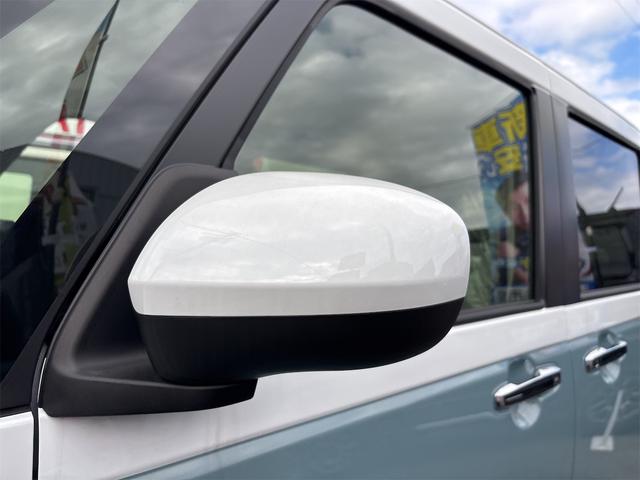 ムーヴキャンバス ストライプスＧ　両側電動スライドドア　クリアランスソナー　レーンアシスト　衝突被害軽減システム　オートライト　ＬＥＤヘッドランプ　スマートキー　アイドリングストップ　電動格納ミラー　シートヒーター　ベンチシート（31枚目）