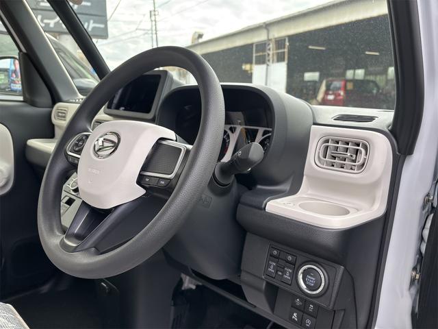 ムーヴキャンバス ストライプスＧ　両側電動スライドドア　クリアランスソナー　レーンアシスト　衝突被害軽減システム　オートライト　ＬＥＤヘッドランプ　スマートキー　アイドリングストップ　電動格納ミラー　シートヒーター　ベンチシート（47枚目）