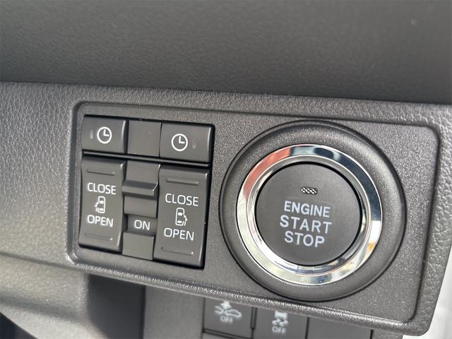 ムーヴキャンバス ストライプスＧ　両側電動スライドドア　クリアランスソナー　レーンアシスト　衝突被害軽減システム　オートライト　ＬＥＤヘッドランプ　スマートキー　アイドリングストップ　電動格納ミラー　シートヒーター　ベンチシート（50枚目）