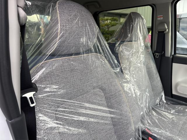 ムーヴキャンバス ストライプスＧ　両側電動スライドドア　クリアランスソナー　レーンアシスト　衝突被害軽減システム　オートライト　ＬＥＤヘッドランプ　スマートキー　アイドリングストップ　電動格納ミラー　シートヒーター　ベンチシート（53枚目）