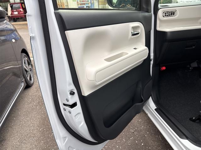 ムーヴキャンバス ストライプスＧ　両側電動スライドドア　クリアランスソナー　レーンアシスト　衝突被害軽減システム　オートライト　ＬＥＤヘッドランプ　スマートキー　アイドリングストップ　電動格納ミラー　シートヒーター　ベンチシート（59枚目）