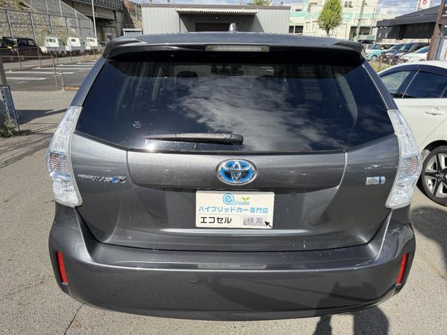 プリウスアルファ S チューン ブラック HVバッテリー5年間10万キロ保証付き ナビ/TV/CD/DVD/Bモニター/前後ドラレコ(5枚目)