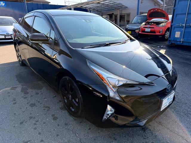 プリウス Sツーリングセレクション HVバッテリー5年間保証付 レーダークルーズコントロール ナビ/フルセグTV/Bluetoothオーディオ/CD/DVD/バックカメラ/シートヒーター/合成レザーシート/ドライブレコーダー(2枚目)