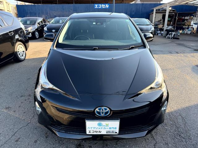 プリウス Sツーリングセレクション HVバッテリー5年間保証付 レーダークルーズコントロール ナビ/フルセグTV/Bluetoothオーディオ/CD/DVD/バックカメラ/シートヒーター/合成レザーシート/ドライブレコーダー(3枚目)