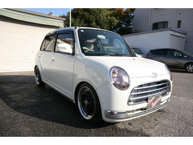 ミラジーノ Ｘリミテッド　車高調・１６インチアルミ・社外マフラー（4枚目）