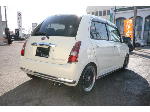 ミラジーノ Ｘリミテッド　車高調・１６インチアルミ・社外マフラー（6枚目）