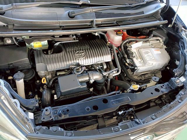 シエンタ ハイブリッドG 衝突軽減ブレーキ SDナビ 両側電動スライド バックカメラ Bluetooth接続 シートヒーター ETC フルセグTV ウォークスルー LEDライト 純正アルミ 車線逸脱警報 ステアリングリモコン(47枚目)