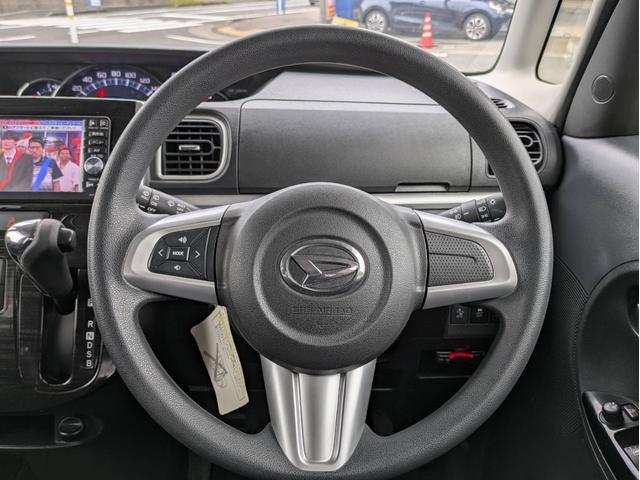 タント カスタムＸ　スマートセレクションＳＡ　衝突軽減ブレーキ　ＳＤナビ　Ｂｌｕｅｔｏｏｔｈオーディオ　ＥＴＣ　フルセグＴＶ　パワースライドドア　ＡＵＸ　ＣＤ／ＤＶＤ再生　純正アルミ　オートライト　ステアリングリモコン　プッシュスタート（14枚目）