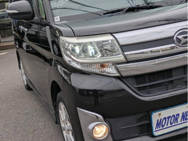 タント カスタムＸ　スマートセレクションＳＡ　衝突軽減ブレーキ　ＳＤナビ　Ｂｌｕｅｔｏｏｔｈオーディオ　ＥＴＣ　フルセグＴＶ　パワースライドドア　ＡＵＸ　ＣＤ／ＤＶＤ再生　純正アルミ　オートライト　ステアリングリモコン　プッシュスタート（23枚目）