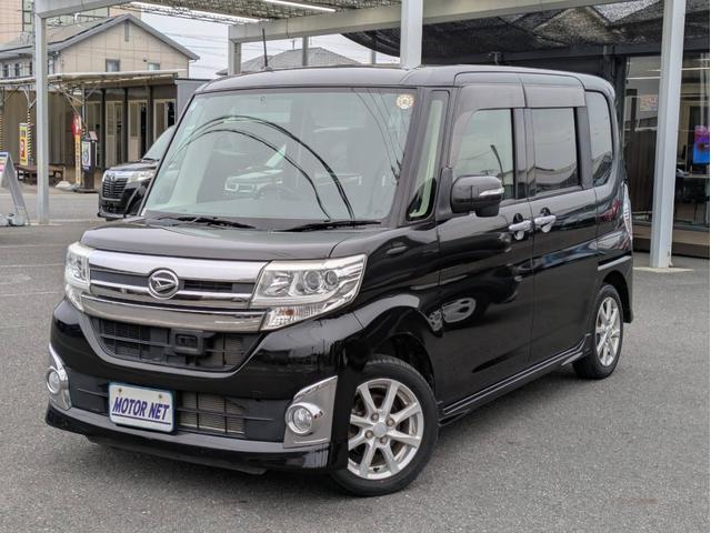 タント カスタムＸ　スマートセレクションＳＡ　衝突軽減ブレーキ　ＳＤナビ　Ｂｌｕｅｔｏｏｔｈオーディオ　ＥＴＣ　フルセグＴＶ　パワースライドドア　ＡＵＸ　ＣＤ／ＤＶＤ再生　純正アルミ　オートライト　ステアリングリモコン　プッシュスタート（36枚目）