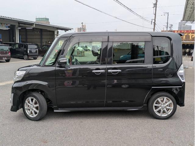 タント カスタムＸ　スマートセレクションＳＡ　衝突軽減ブレーキ　ＳＤナビ　Ｂｌｕｅｔｏｏｔｈオーディオ　ＥＴＣ　フルセグＴＶ　パワースライドドア　ＡＵＸ　ＣＤ／ＤＶＤ再生　純正アルミ　オートライト　ステアリングリモコン　プッシュスタート（37枚目）