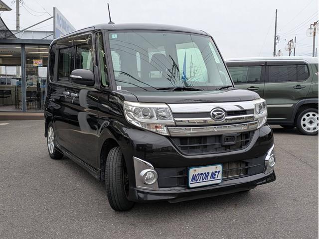 タント カスタムＸ　スマートセレクションＳＡ　衝突軽減ブレーキ　ＳＤナビ　Ｂｌｕｅｔｏｏｔｈオーディオ　ＥＴＣ　フルセグＴＶ　パワースライドドア　ＡＵＸ　ＣＤ／ＤＶＤ再生　純正アルミ　オートライト　ステアリングリモコン　プッシュスタート（42枚目）