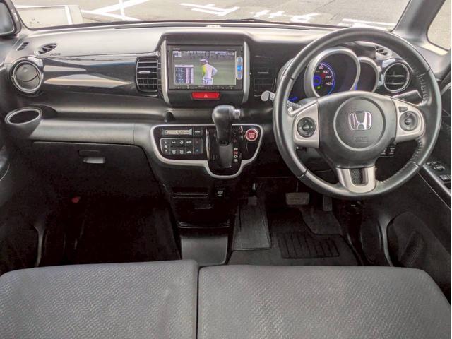 Ｎ－ＢＯＸカスタム Ｇ・ターボパッケージ　メモリナビ　ターボ　両側電動スライドドア　バックカメラ　Ｂｌｕｅｔｏｏｔｈオーディオ　クルーズコントロール　ＥＴＣ　ワンセグＴＶ　ＣＤ／ＤＶＤ再生　パドルシフト　ステアリングリモコン　オートライト（25枚目）