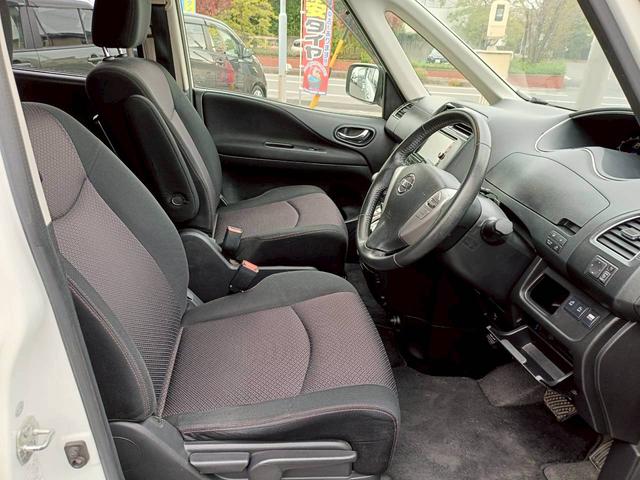 セレナ ハイウェイスター S-ハイブリッド SDナビ 両側電動スライドドア 後席モニター クルーズコントロール ETC フルセグTV Bluetoothオーディオ ウォークスルー 純正アルミ プッシュスタート AUX アイドリングストップ(26枚目)