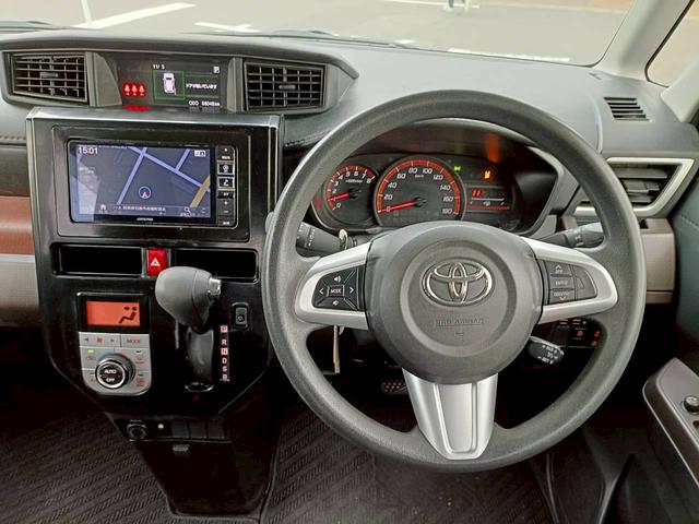 ルーミー G S 衝突軽減ブレーキ メモリナビ 両側電動スライドドア Bluetoothオーディオ バックカメラ クルーズコントロール フルセグTV 音楽録音 ステアリングリモコン CD・DVD再生 オートライト(12枚目)