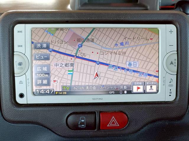 ポルテ G 4WD メモリナビ バックカメラ パワースライドドア ETC シートヒーター Bluetoothオーディオ フルセグTV AUX ワンオーナー CD/DVD再生 ウォークスルー プッシュスタート(13枚目)