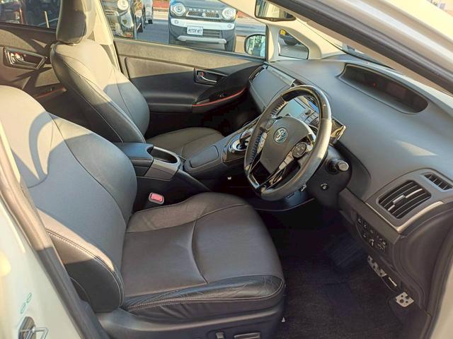 プリウスPHV Gレザーパッケージ HDDナビ 障害物センサー バックカメラ Bluetoothオーディオ シートヒーター ETC フルセグTV CD/DVD再生 パワーシート LEDライト ヘッドライトウォッシャー プッシュスタート(27枚目)