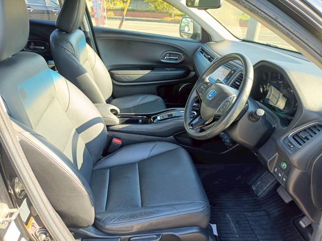 ヴェゼル ハイブリッドZ 衝突軽減ブレーキ HDMI接続 メモリナビ Bluetoothオーディオ バックカメラ クルーズコントロール シートヒーター ETC フルセグTV LEDライト パドルシフト プッシュスタート(27枚目)