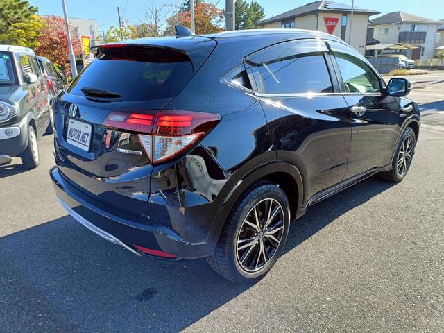 ヴェゼル ハイブリッドZ 衝突軽減ブレーキ HDMI接続 メモリナビ Bluetoothオーディオ バックカメラ クルーズコントロール シートヒーター ETC フルセグTV LEDライト パドルシフト プッシュスタート(36枚目)