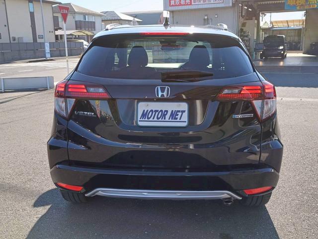 ヴェゼル ハイブリッドZ 衝突軽減ブレーキ HDMI接続 メモリナビ Bluetoothオーディオ バックカメラ クルーズコントロール シートヒーター ETC フルセグTV LEDライト パドルシフト プッシュスタート(37枚目)