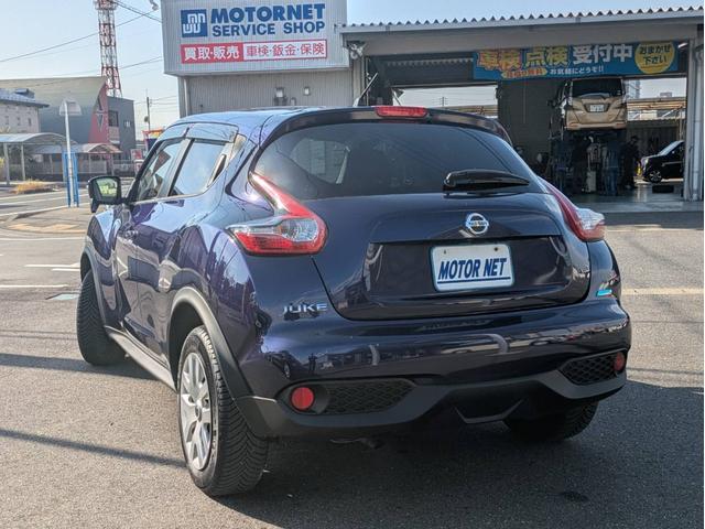 ジューク １５ＲＸ　ＳＤナビ　Ｂｌｕｅｔｏｏｔｈオーディオ　バックカメラ　ＥＴＣ　フルセグＴＶ　ＣＤ・ＤＶＤ再生　ＡＵＸ　音楽録音　スマートキー　プッシュスタート　オートライト　純正フロアマット　アイドリングストップ（38枚目）