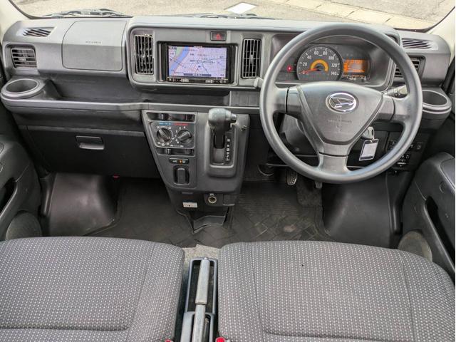 ハイゼットカーゴ クルーズターボSAIII 衝突軽減ブレーキ ターボ バックカメラ ETC アイドリングストップ ETC メモリナビ 両側スライドドア フォグライト 社外アルミ12インチ パワーウィンドウ 純正フロアマット オートハイビーム(13枚目)