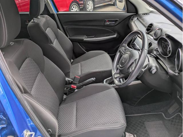 スイフト ハイブリッドRS メモリーナビ Bluetoothオーディオ シートヒーター ETC フルセグTV CD/DVD再生 ステアリングリモコン パドルシフト スマートキー プッシュスタート USB接続 純正アルミ(26枚目)