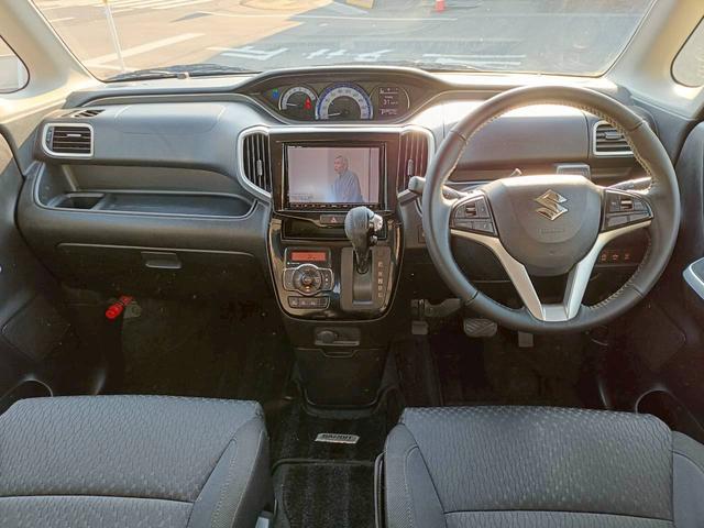 ソリオバンディット ハイブリッドMV 衝突軽減ブレーキ 両側電動スライドドア SDナビ クルーズコントロール 全周囲カメラ シートヒーター フルセグTV 音楽録音 ウォークスルー Bluetoothオーディオ 車線逸脱警報装置(24枚目)