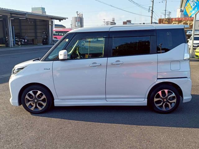 ソリオバンディット ハイブリッドMV 衝突軽減ブレーキ 両側電動スライドドア SDナビ クルーズコントロール 全周囲カメラ シートヒーター フルセグTV 音楽録音 ウォークスルー Bluetoothオーディオ 車線逸脱警報装置(37枚目)