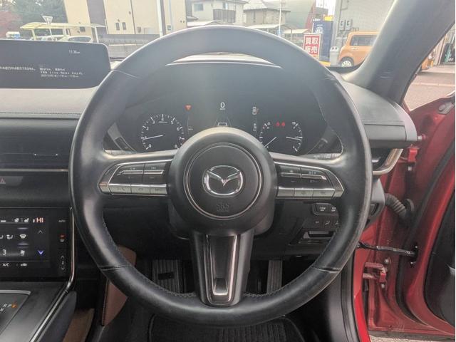 MX-30 ベースグレード 衝突軽減ブレーキ SDナビ 追従クルコン 障害物センサー 全周囲カメラ シートヒーター オートハイビーム ETC パワーシート Bluetoothオーディオ フルセグTV アダプティブヘッドライト(12枚目)