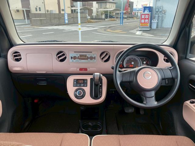 ミラココア ココアプラスＸ　ＥＴＣ　アイドリングストップ　ディスチャージヘッドライト　ＣＤ再生　電動格納ミラー　ベンチシート　スマートキー　横滑り防止装置　エアコン・クーラー　運転席・助手席・サイドエアバッグ　パワステ　キーレス（12枚目）