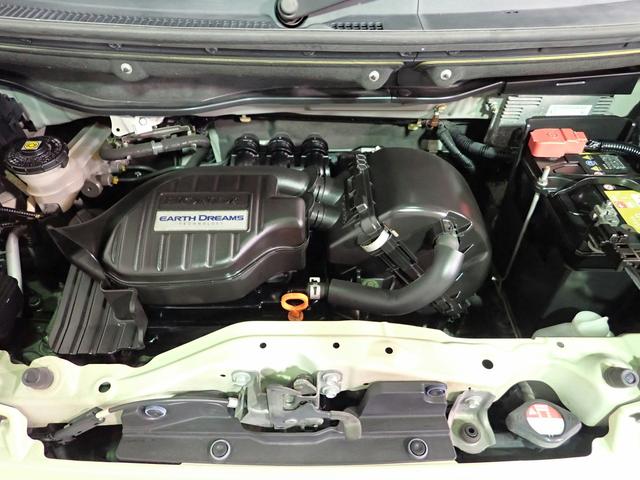 N-BOX G・Lパッケージ アイドリングストップシステム 社外SDナビ フルセグTV DVD USB Bカメラ ETC インテリキー オートA/C Lパワスラ ヒルスタートA ECONモード WSRSエアバック EBD付ABS VSA リアアームレスト 禁煙(32枚目)