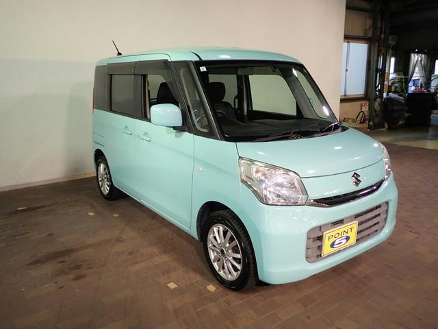 スペーシア Ｇ　Ｓ‐エネチャージ　外ＳＤナビ　ワンセグ　ＣＤ　インテリキー＆プッシュスタート　ナノイー搭載フルオートＡ／Ｃ　Ａストップ　電格ミラー　シートヒーター　ベンチシート　両側スライドドア　ＵＶ＆ＩＲカットＧ　社外１４ＡＷ　禁煙（26枚目）