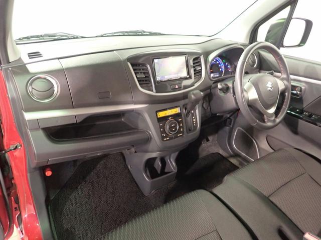 ワゴンＲ ２０周年記念　特別仕様車　レーダーブレーキサポート　社外ＳＤナビ　フルセグＴＶ　ＤＶＤ／ＣＤ　ＵＳＢ　ＢＴ　Ｂカメラ　インテリキー　ＨＩＤオート　衝突軽減ブレーキ　Ａストップ　シートヒーター　ファブリックシート　専用ブラックメッキヘッド＆１５ＡＷ　禁煙（18枚目）