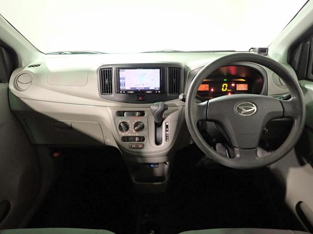 ミライース L SA スマートアシスト 社外Mナビ ワンセグ DVD SD USB キーレス ETC 衝突軽減ブレーキ W-SRSエアバック 横滑り防止装置 Aストップ タイヤディフレクター ヘッドライトレベライザー 盗難防止システム 禁煙(2枚目)