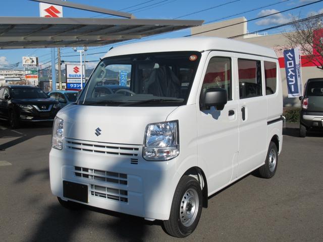 エブリイ ＰＡリミテッド　ワンオーナー　メーカー保証　展示車　試乗車　キーレスエントリーキースズキセーフティサポート　衝突被害軽減ブレーキ　衝突安全ボディ　両側スライドドア　オートライト　クリアランスソナー　フルフラット（5枚目）