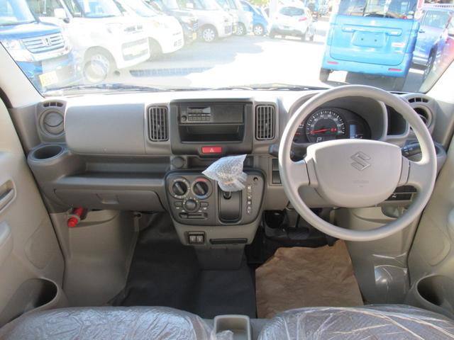 エブリイ ＰＡリミテッド　ワンオーナー　メーカー保証　展示車　試乗車　キーレスエントリーキースズキセーフティサポート　衝突被害軽減ブレーキ　衝突安全ボディ　両側スライドドア　オートライト　クリアランスソナー　フルフラット（15枚目）