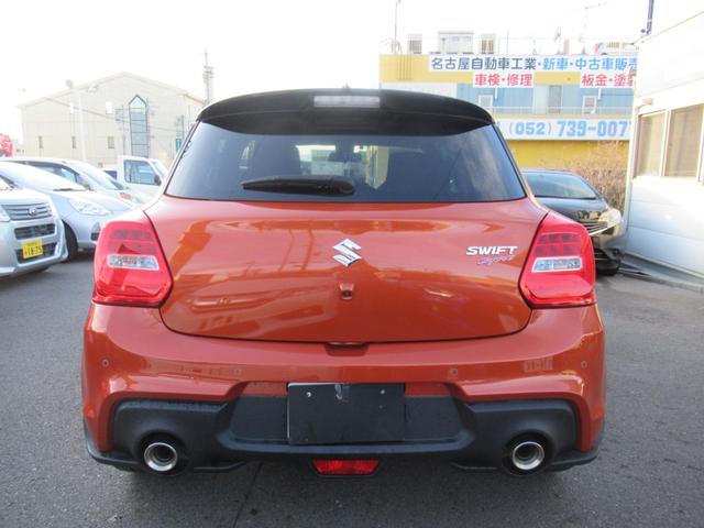 スイフトスポーツ ベースグレード 修復歴無 スズキセーフティサポート 全周囲カメラ ナビ Bluetooth TV スマートキー スペアキー有り ETC バックカメラ シートヒーター オートライト オートマチックハイビーム 禁煙車(3枚目)