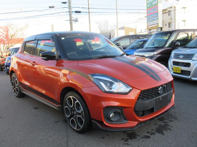 スイフトスポーツ ベースグレード 修復歴無 スズキセーフティサポート 全周囲カメラ ナビ Bluetooth TV スマートキー スペアキー有り ETC バックカメラ シートヒーター オートライト オートマチックハイビーム 禁煙車(4枚目)