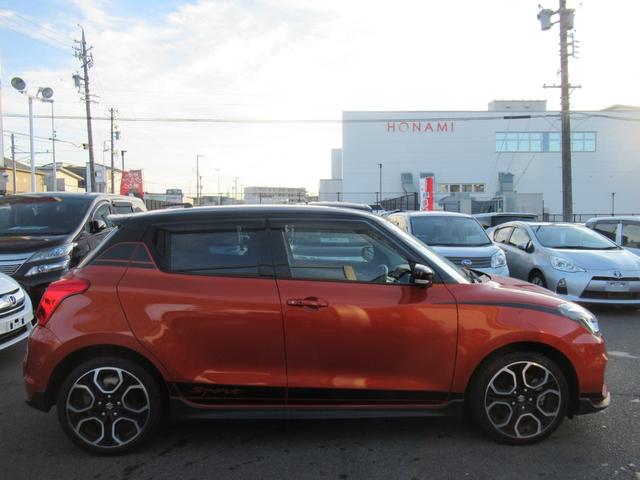 スイフトスポーツ ベースグレード 修復歴無 スズキセーフティサポート 全周囲カメラ ナビ Bluetooth TV スマートキー スペアキー有り ETC バックカメラ シートヒーター オートライト オートマチックハイビーム 禁煙車(6枚目)