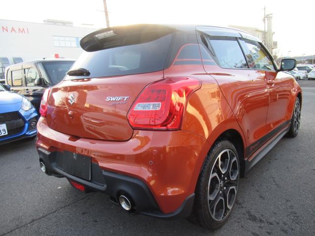 スイフトスポーツ ベースグレード 修復歴無 スズキセーフティサポート 全周囲カメラ ナビ Bluetooth TV スマートキー スペアキー有り ETC バックカメラ シートヒーター オートライト オートマチックハイビーム 禁煙車(8枚目)