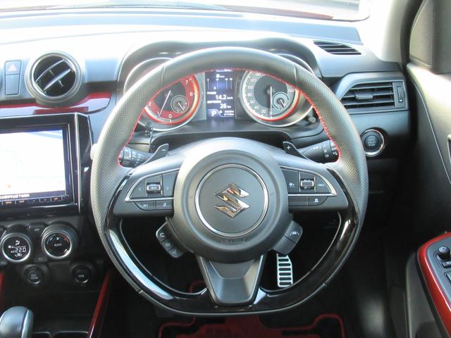 スイフトスポーツ ベースグレード 修復歴無 スズキセーフティサポート 全周囲カメラ ナビ Bluetooth TV スマートキー スペアキー有り ETC バックカメラ シートヒーター オートライト オートマチックハイビーム 禁煙車(29枚目)