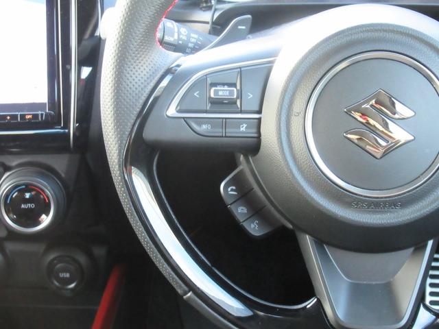 スイフトスポーツ ベースグレード 修復歴無 スズキセーフティサポート 全周囲カメラ ナビ Bluetooth TV スマートキー スペアキー有り ETC バックカメラ シートヒーター オートライト オートマチックハイビーム 禁煙車(30枚目)