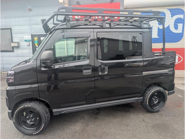 アトレー アトレーデッキバン　アトレーデッキバン（４名）／リフトアップ／１５インチＡＷ／９インチディスプレイ／ＴＶ・Ｂカメラ／デジタルインナーミラー／ハードカーゴ用キャリア／荷代ラプター塗装／ライトスモーク塗装／左右ＰＷスライド（7枚目）