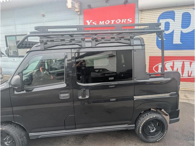 アトレー アトレーデッキバン　アトレーデッキバン（４名）／リフトアップ／１５インチＡＷ／９インチディスプレイ／ＴＶ・Ｂカメラ／デジタルインナーミラー／ハードカーゴ用キャリア／荷代ラプター塗装／ライトスモーク塗装／左右ＰＷスライド（8枚目）