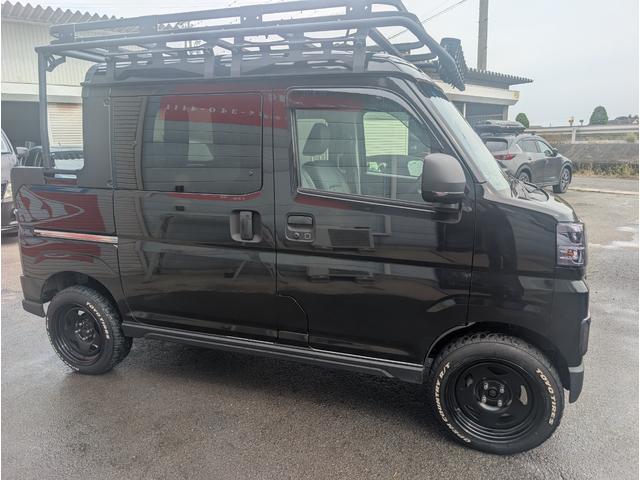 アトレー アトレーデッキバン　アトレーデッキバン（４名）／リフトアップ／１５インチＡＷ／９インチディスプレイ／ＴＶ・Ｂカメラ／デジタルインナーミラー／ハードカーゴ用キャリア／荷代ラプター塗装／ライトスモーク塗装／左右ＰＷスライド（12枚目）