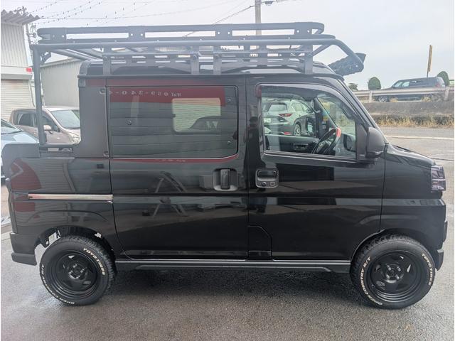 アトレー アトレーデッキバン　アトレーデッキバン（４名）／リフトアップ／１５インチＡＷ／９インチディスプレイ／ＴＶ・Ｂカメラ／デジタルインナーミラー／ハードカーゴ用キャリア／荷代ラプター塗装／ライトスモーク塗装／左右ＰＷスライド（13枚目）