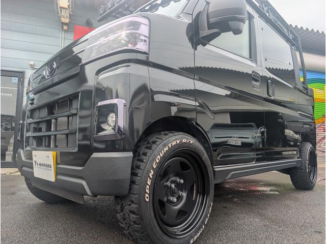 アトレー アトレーデッキバン　アトレーデッキバン（４名）／リフトアップ／１５インチＡＷ／９インチディスプレイ／ＴＶ・Ｂカメラ／デジタルインナーミラー／ハードカーゴ用キャリア／荷代ラプター塗装／ライトスモーク塗装／左右ＰＷスライド（20枚目）